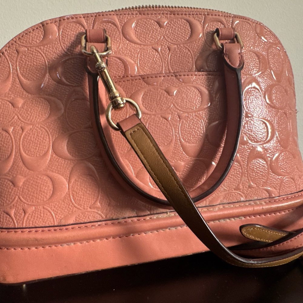 COACH Satchel - BLUSH PINK - Picture 2 of 3